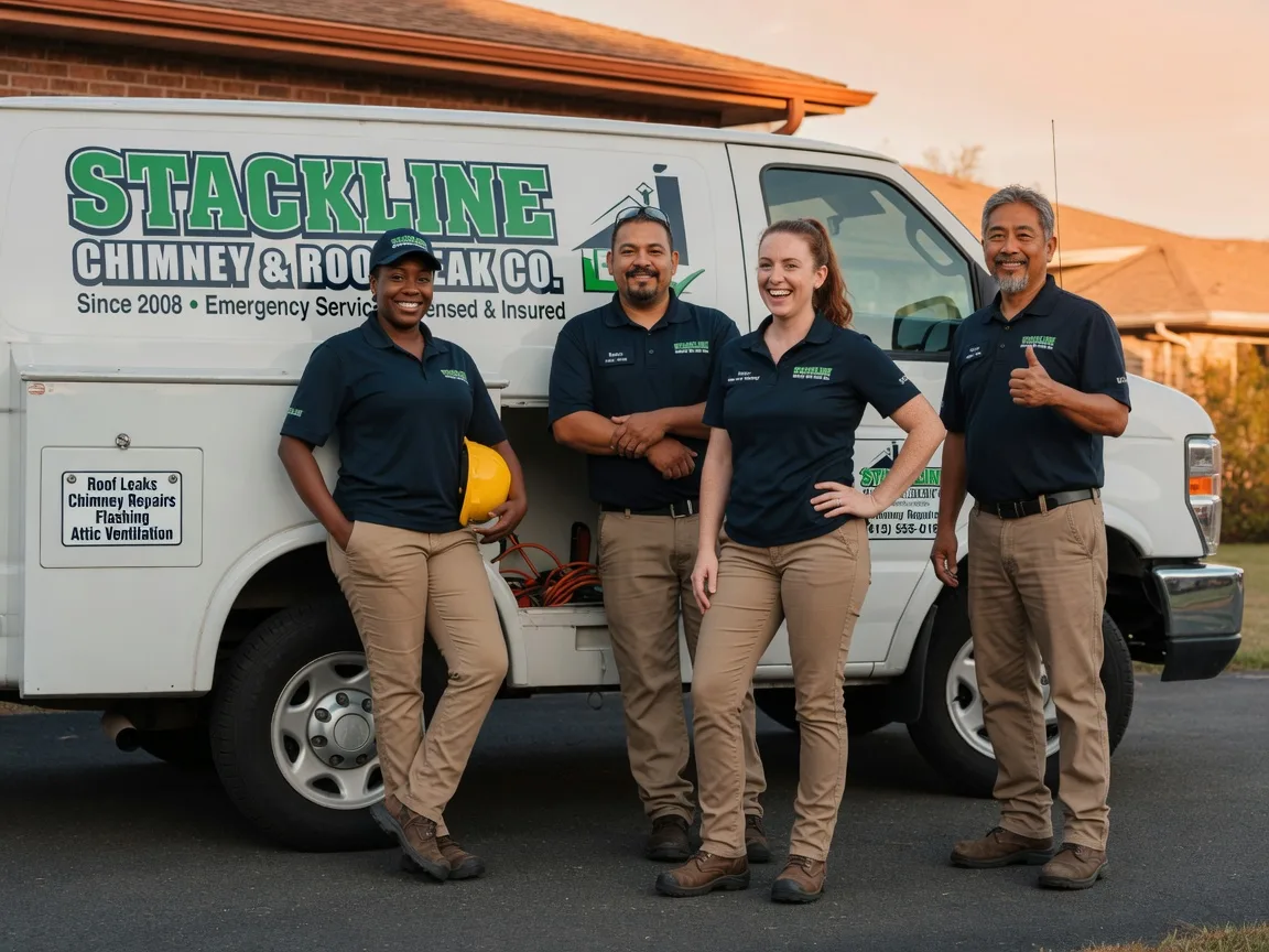 Chimney flashing repair company in Dudley, PA